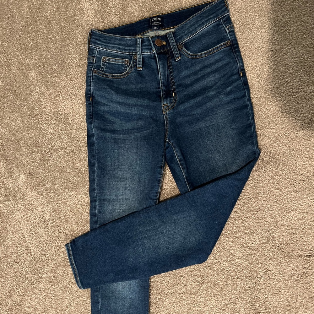 J Crew Factory 9” High Rise Skinny Jean